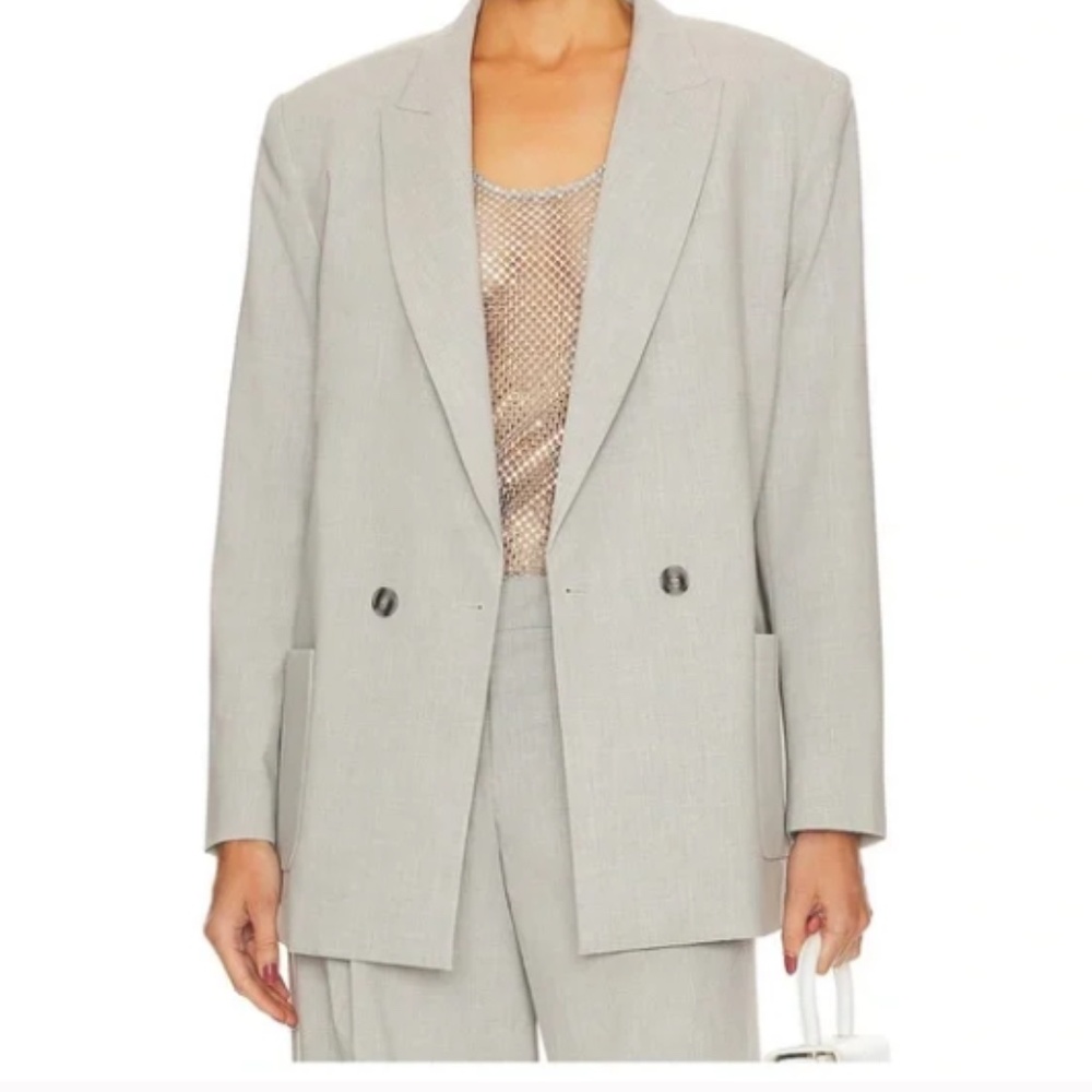 new SER.O.YA Natasha Womens Office Career One-Button Blazer Size M